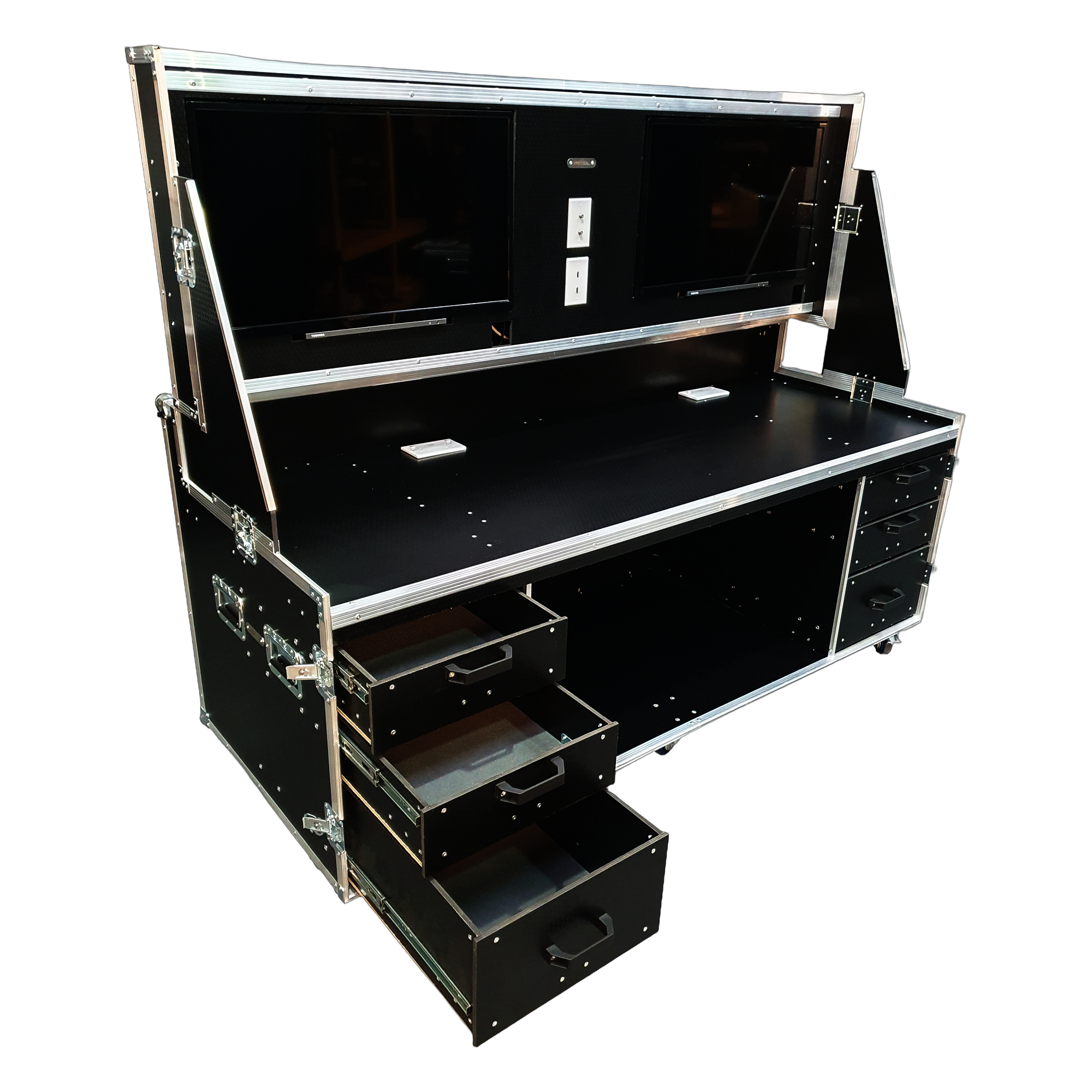 32" Data Station Flight Case - VME-Data17