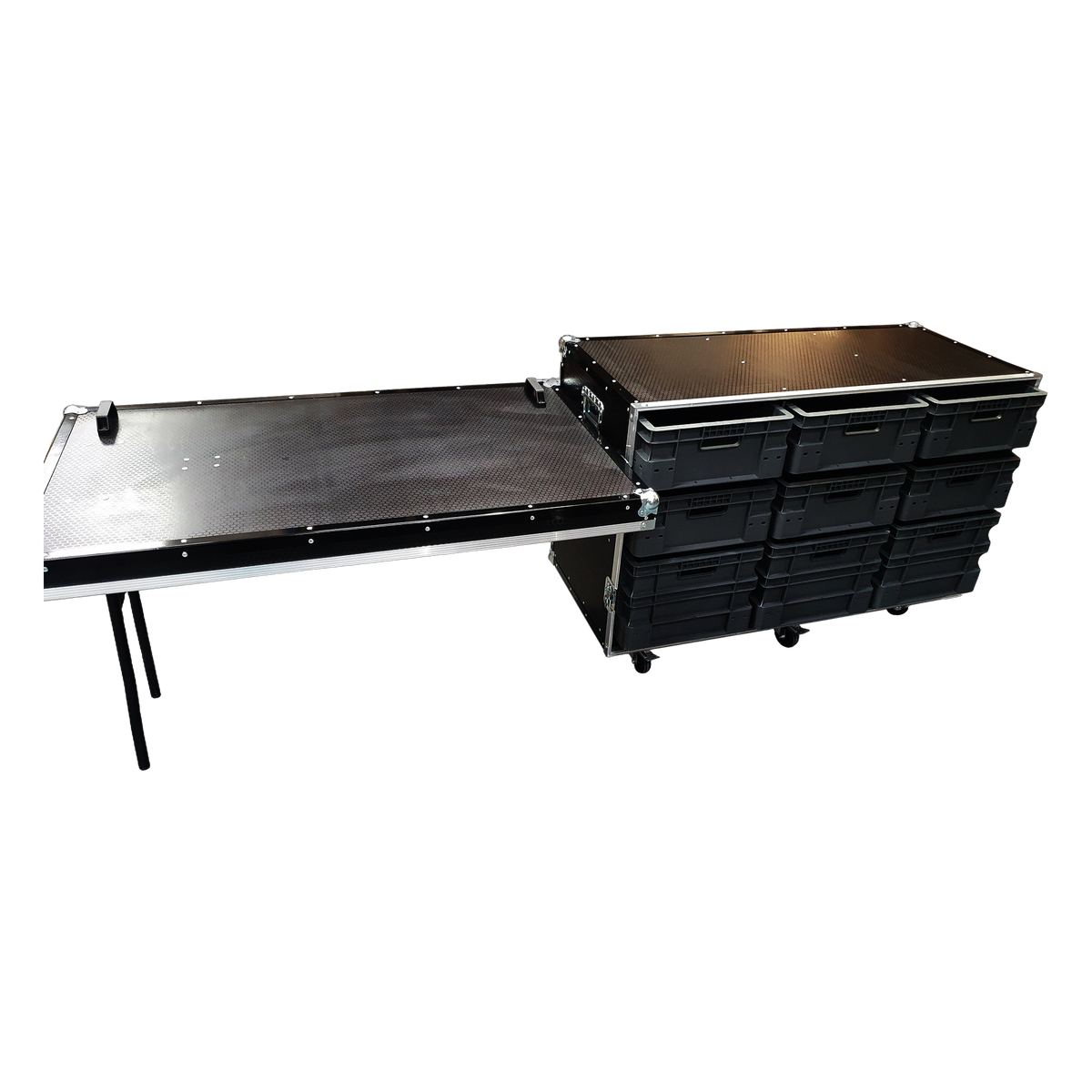 3x3 Flight Case With Cover / Table VME-EC21