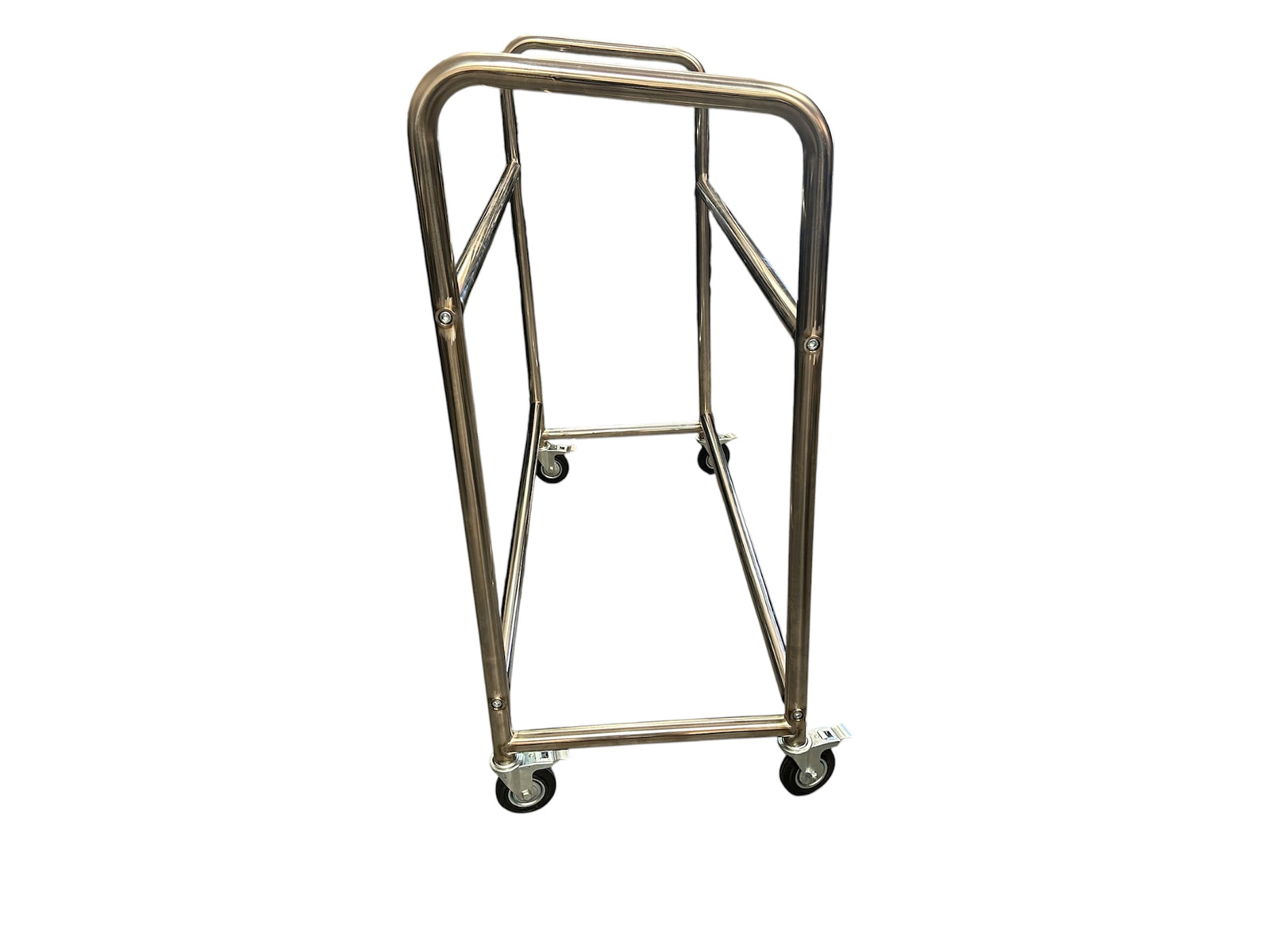 Polished Stainless Steel Tyre Rack