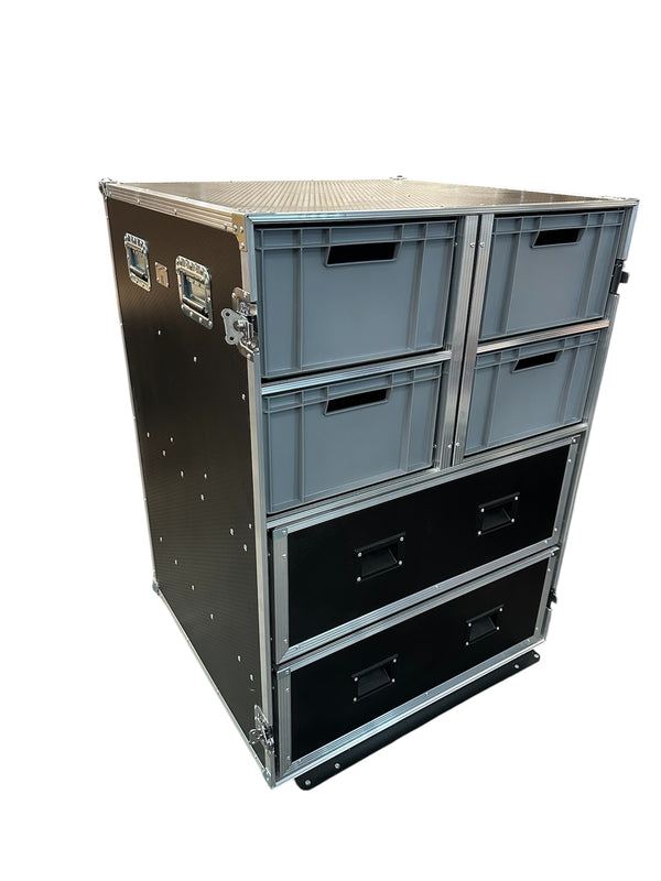 Euro Container Case With Draws - VME-EC53