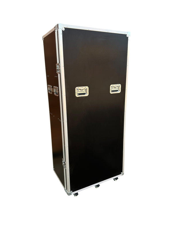 Shelved Upright Flight Case VME-Custom31, closed