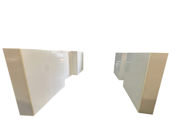Pit walling panels with tool box recess