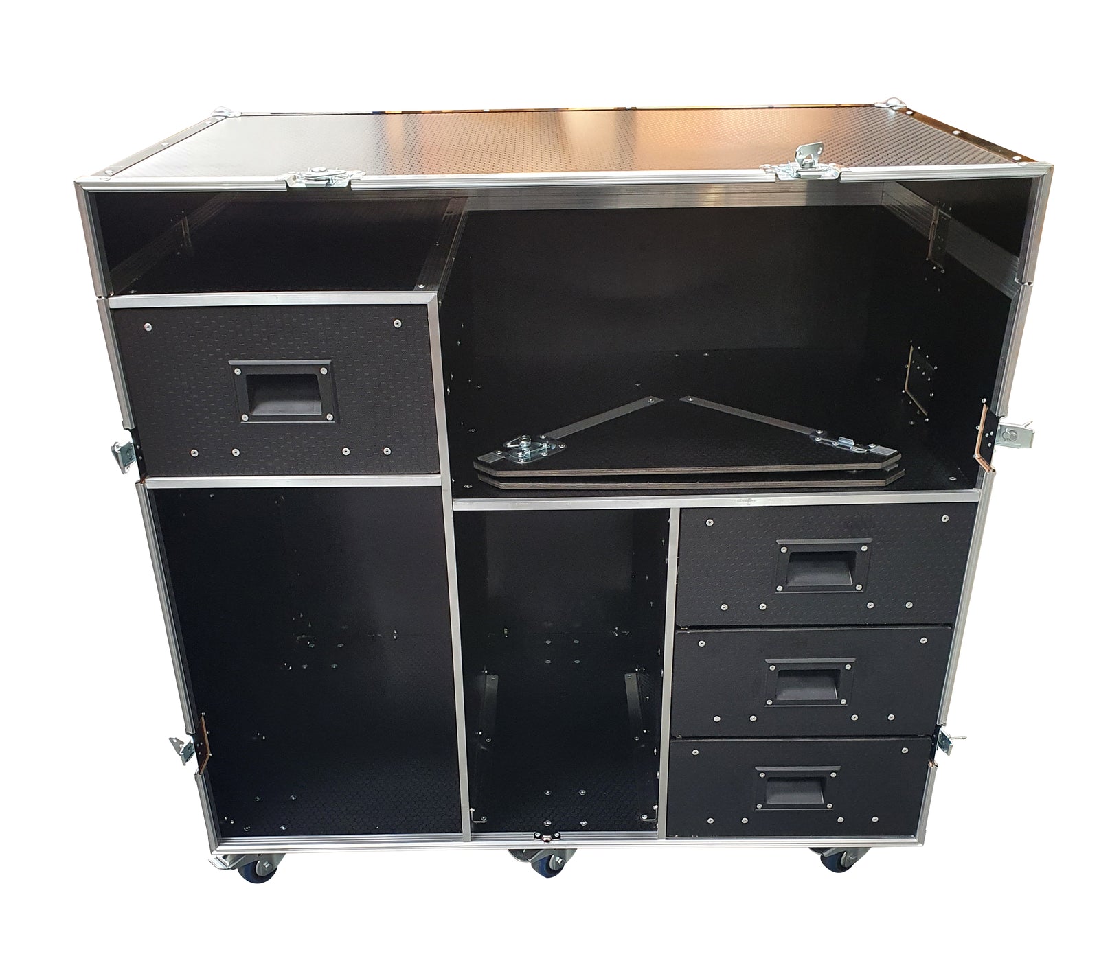 Camping Gas Cooker Hospitality Flight Case With Side Tables - VME-HC7 view 4