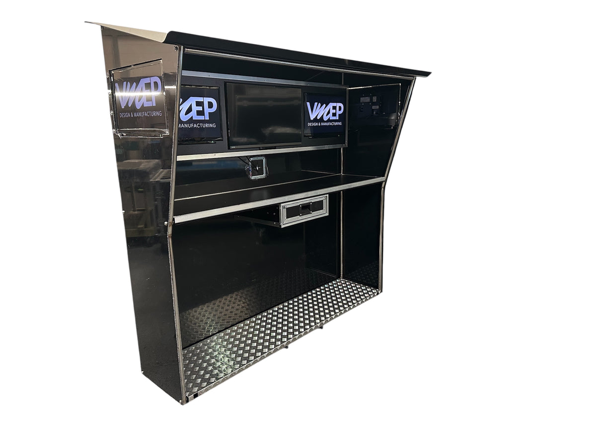 5 X Smart TV Pit Perch Unit With Flight Case