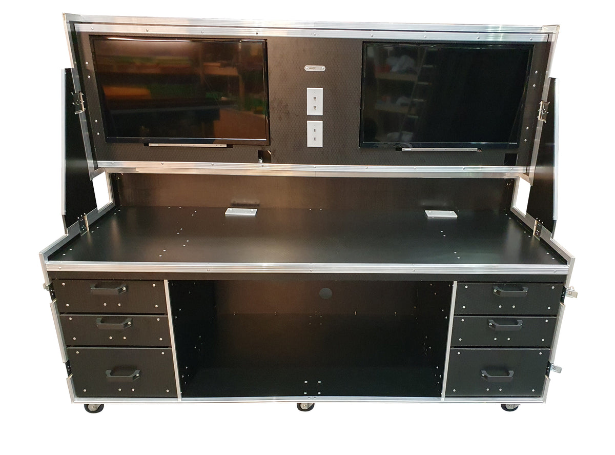 32" Data Station Flight Case - VME-Data17 view 3