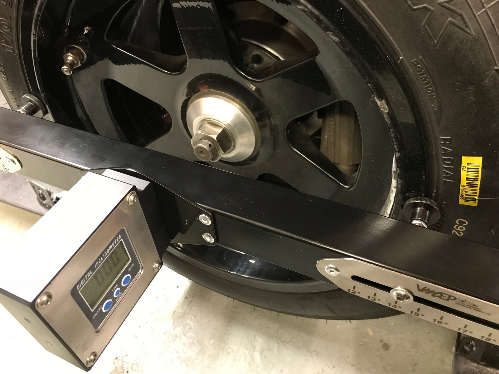Magnetic Digital Camber Gauge With Adjustable Framework view 7