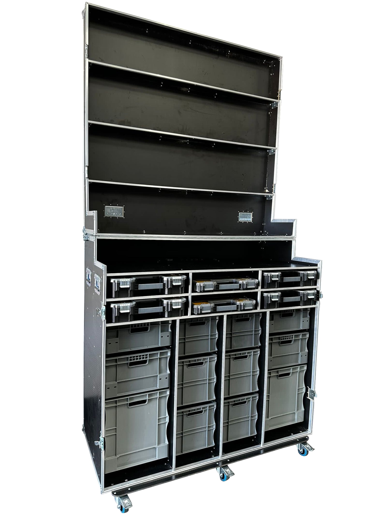 Euro Container & Stanley FatMax Storage Flight Case - VME-Mod2