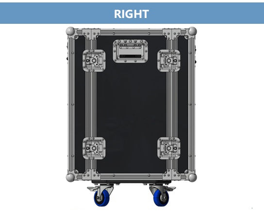 16U 19" Racking Flight Case - VME-R16 view 7