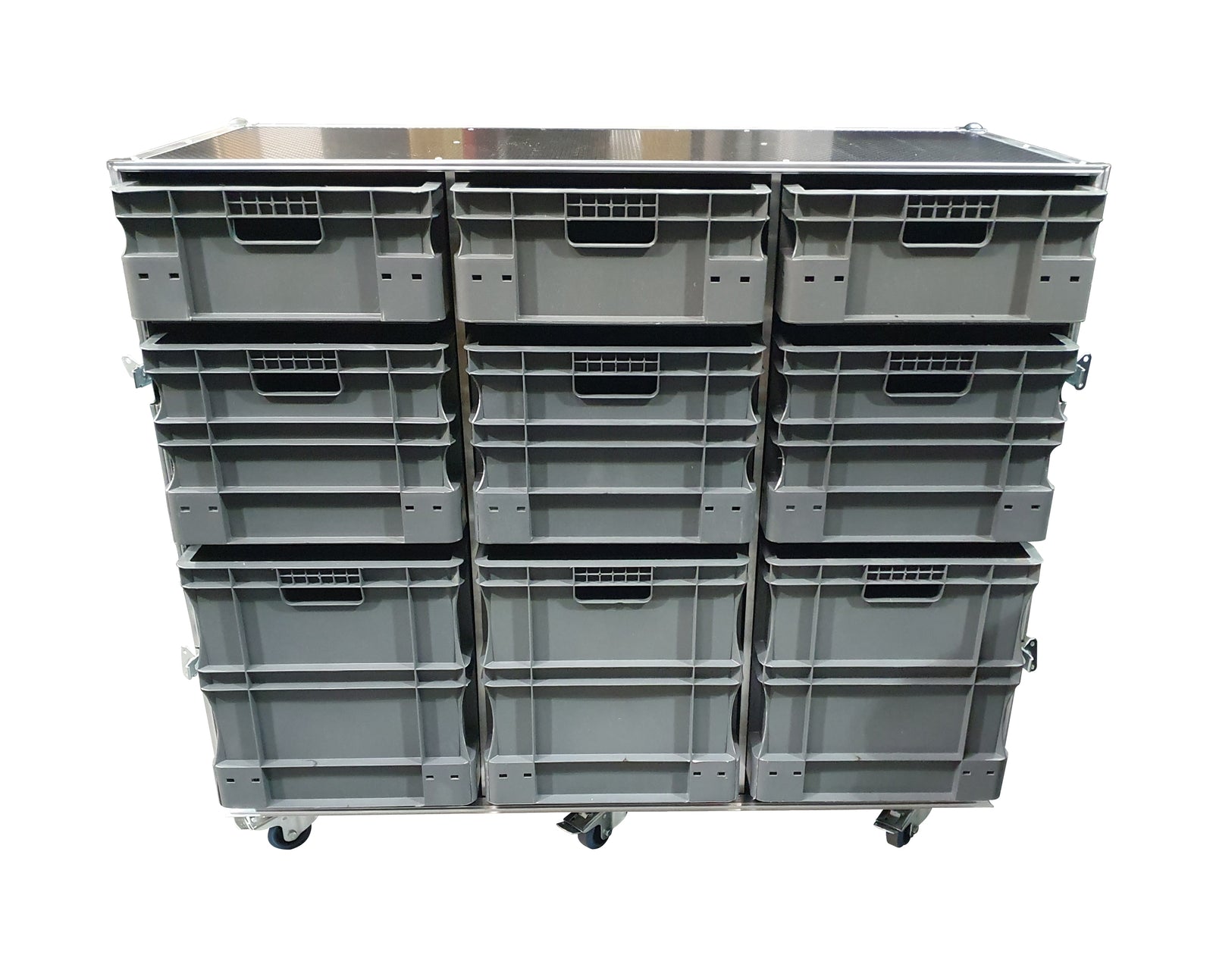 Roll Cabinet Kit - 1 x large & 1 x small (single piece lid) VME-Kit2 view 3