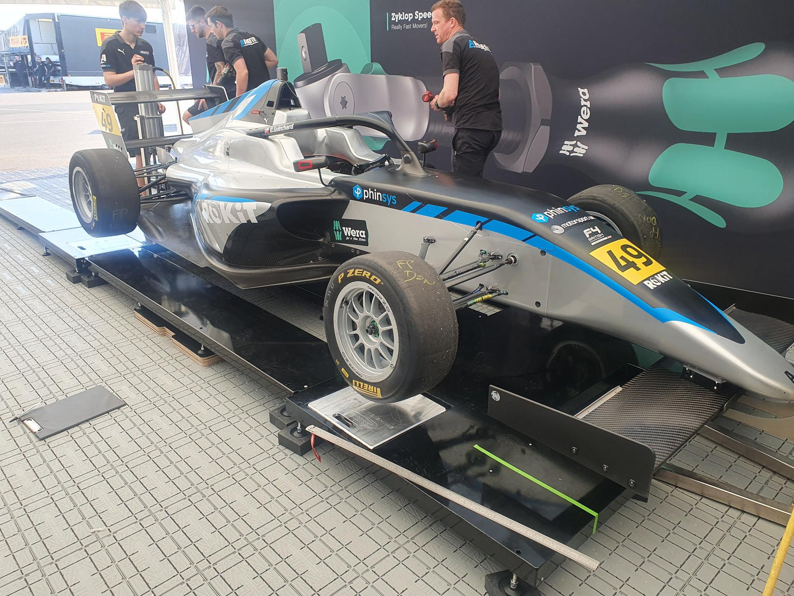 Aluminium Formula Car Set Up Floor view 7