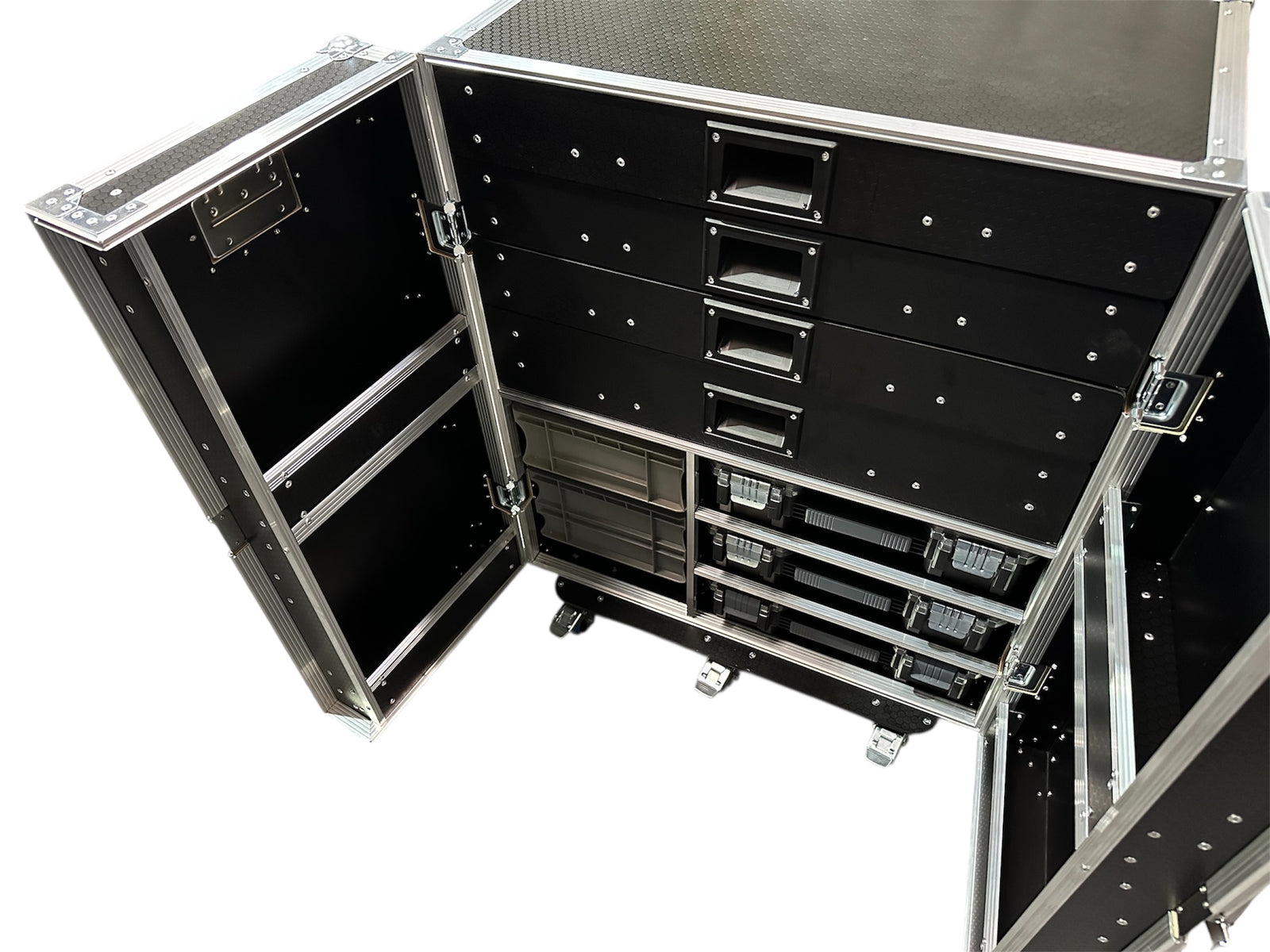 Tool Box Flight Case With Hinged Doors - VME-TB21 view 2