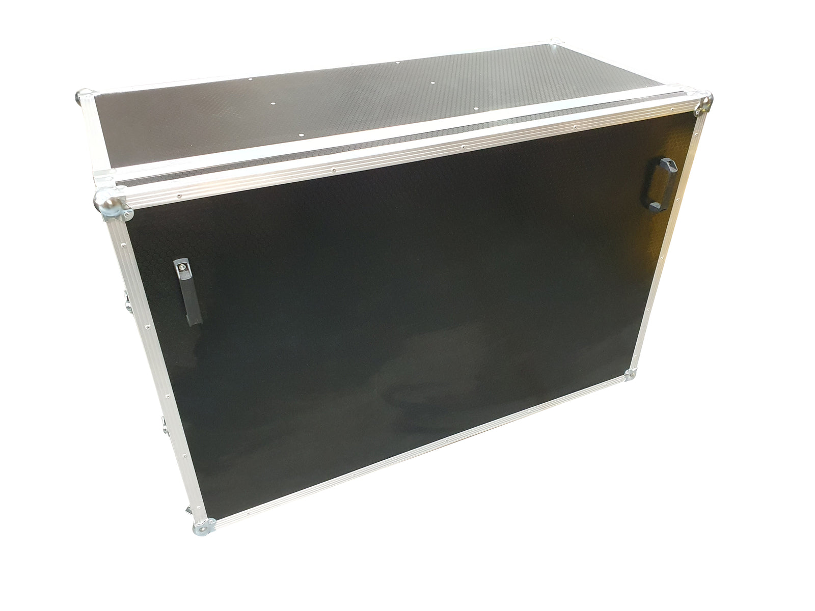 Set Up Equipment Storage Flight Case With Pad Levellers And Hub Stands view 3