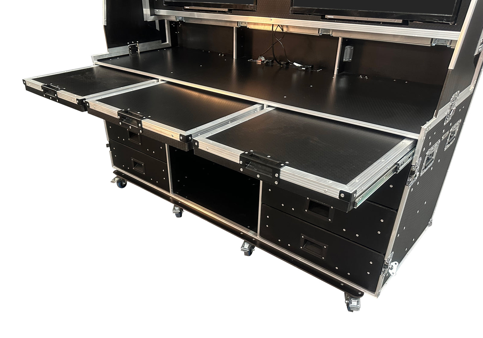 4 x 32" Data Station Flight Case - VME-Data22 view 5