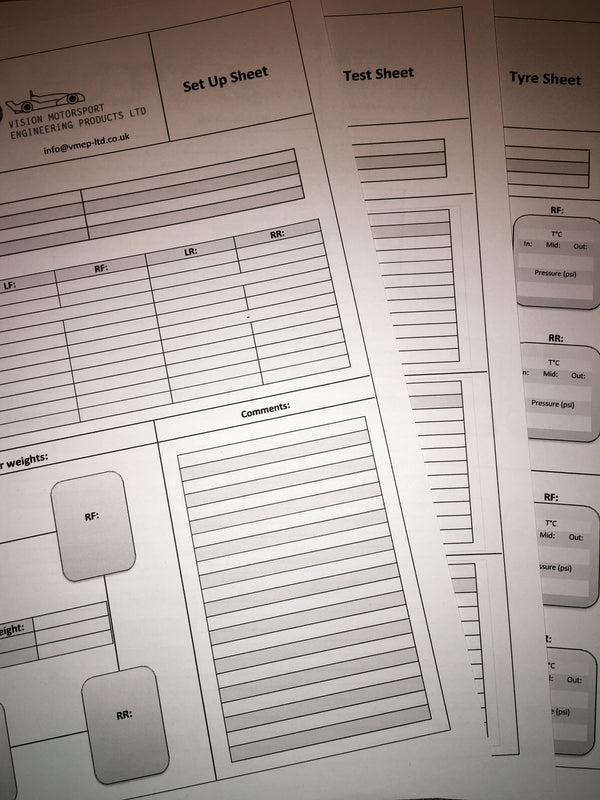 Set Up Sheets