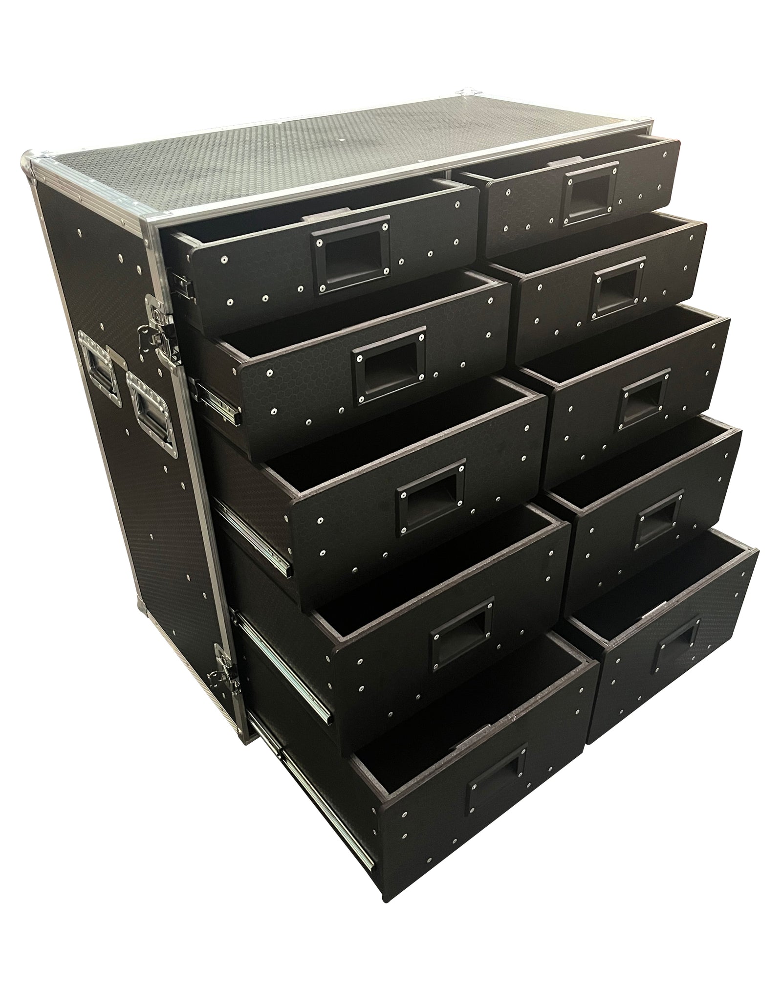 Parts Storage Flight Case With Draws - VME-Draw5 view 3
