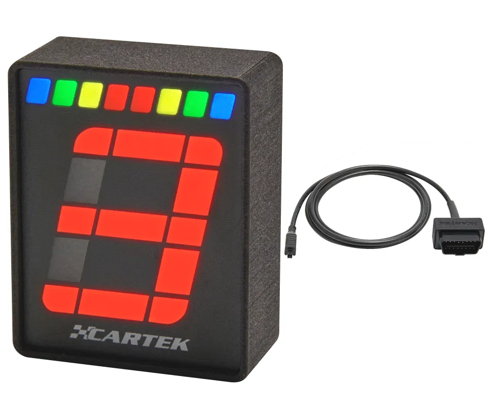 Cartek Digital Gear Indicator Inc Shift Light view 2