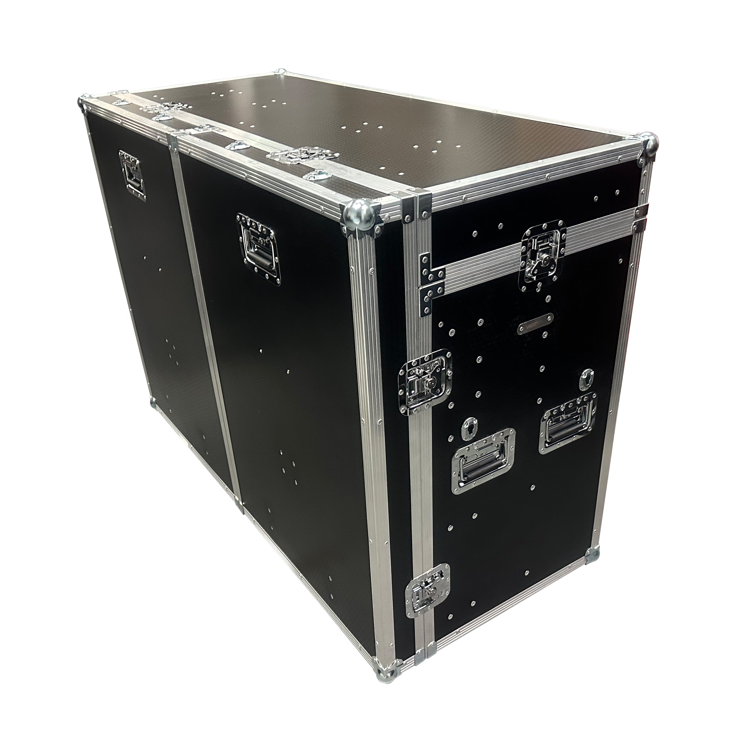 2 X 28" Smart TV & Glass Front Fridge Flight Case - VME-Data23 view 5