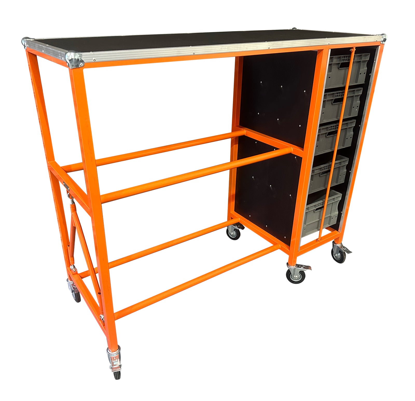 Two Tier Tyre Rack With Tow Bar