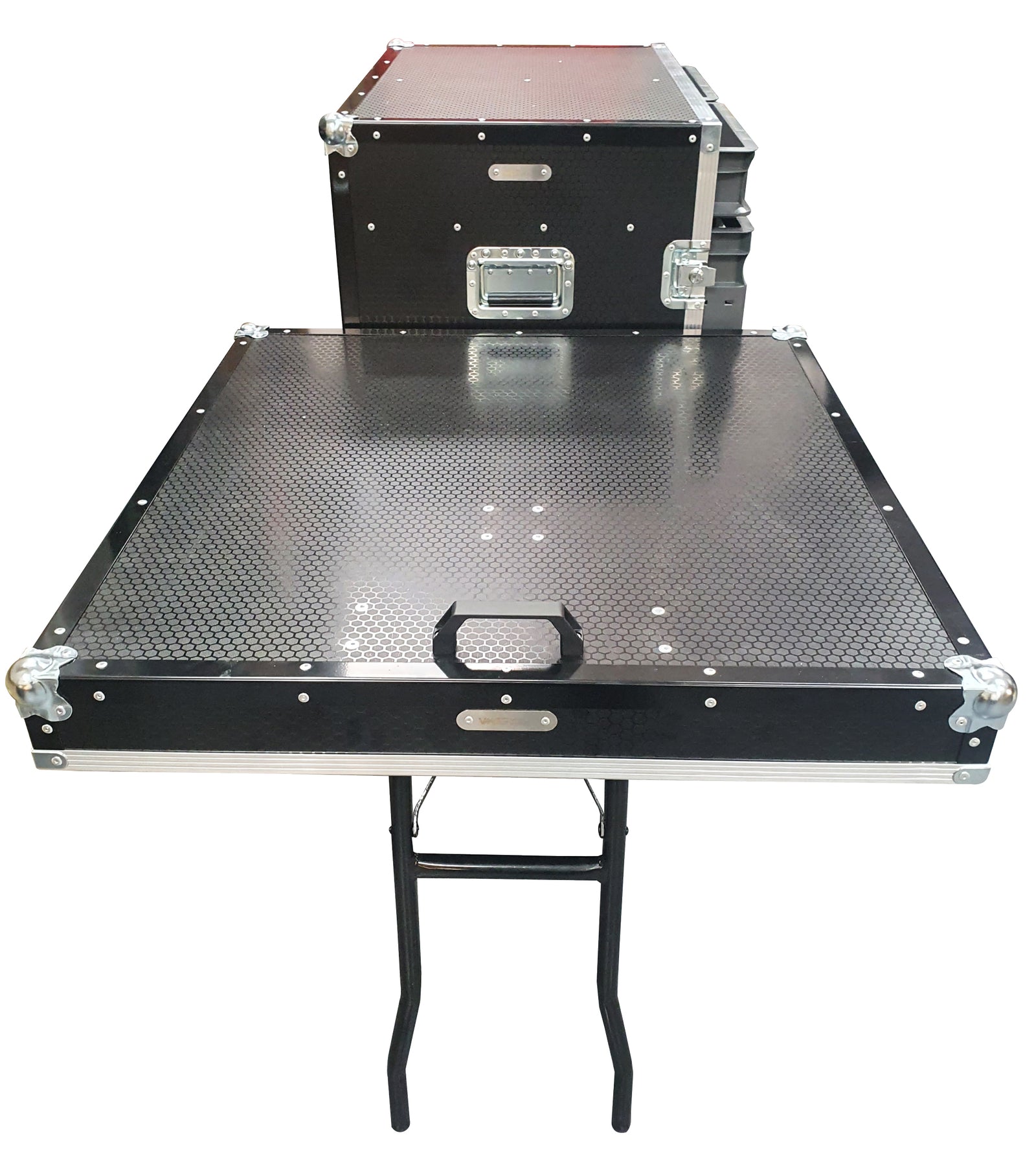Flight Case Roll Cabinet 8 Box With Side Table VME-EC20 view 3