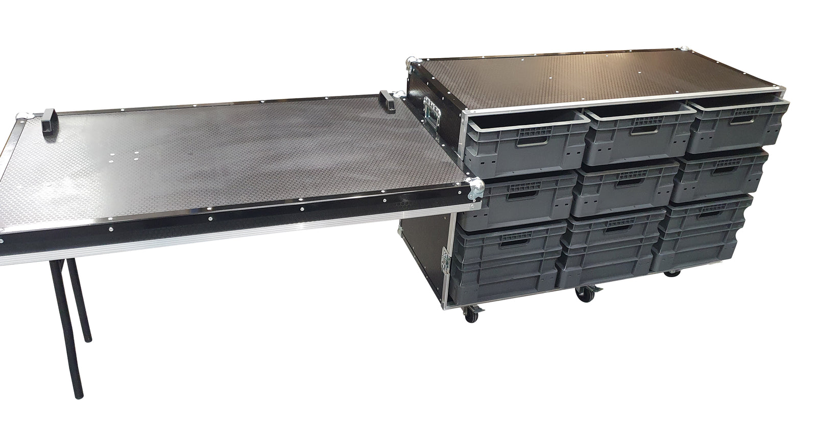 3x3 Flight Case With Cover / Table VME-EC21