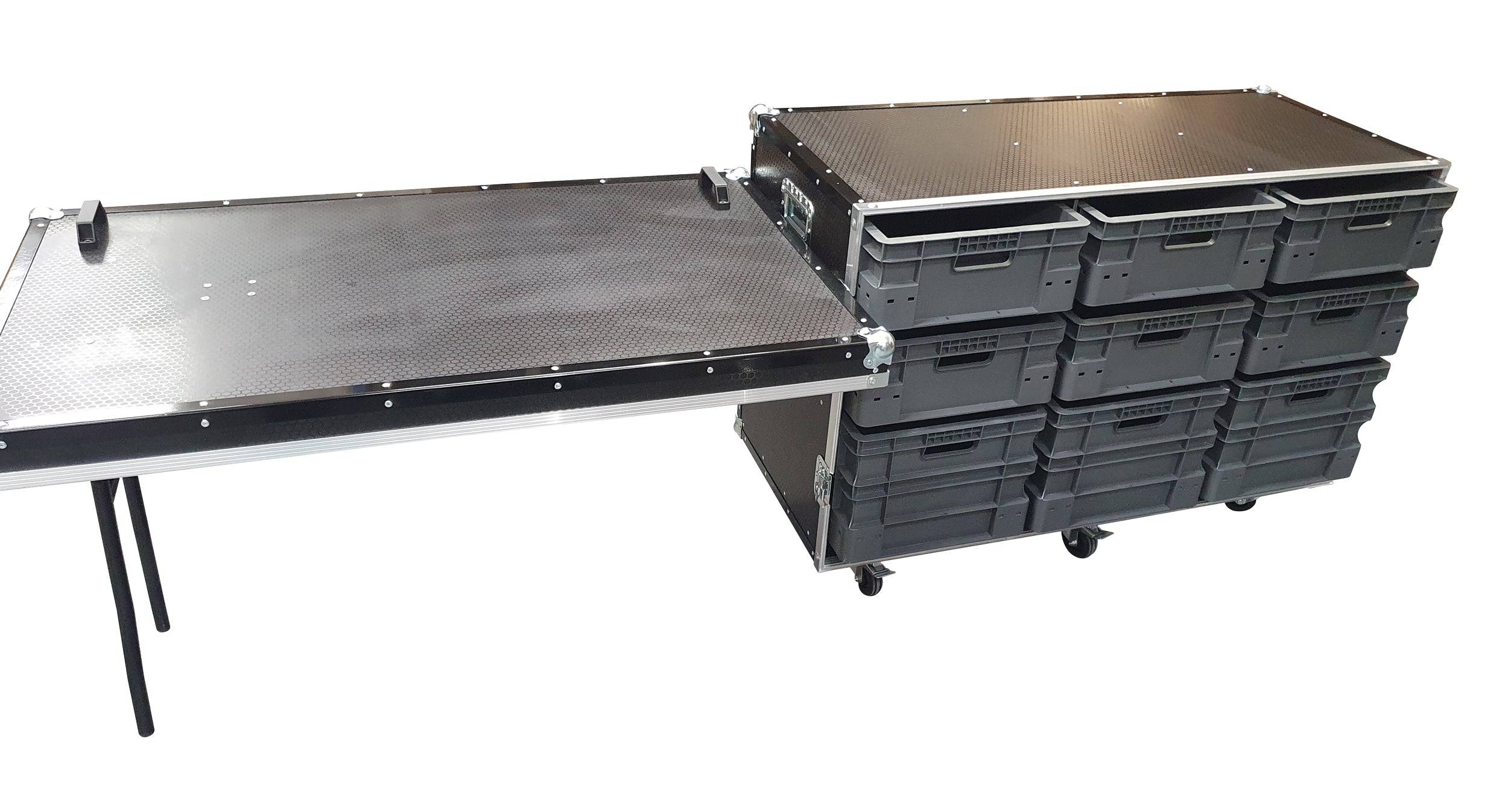 3x3 Flight Case With Cover / Table VME-EC21