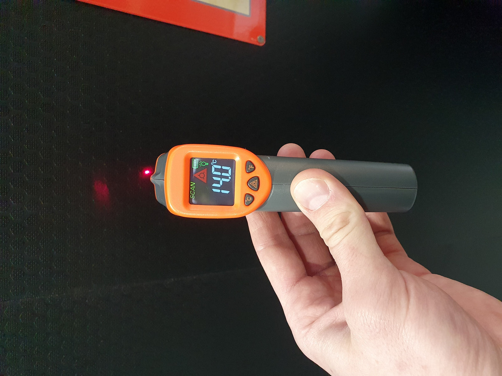 Temperature Thermometer Gun view 2