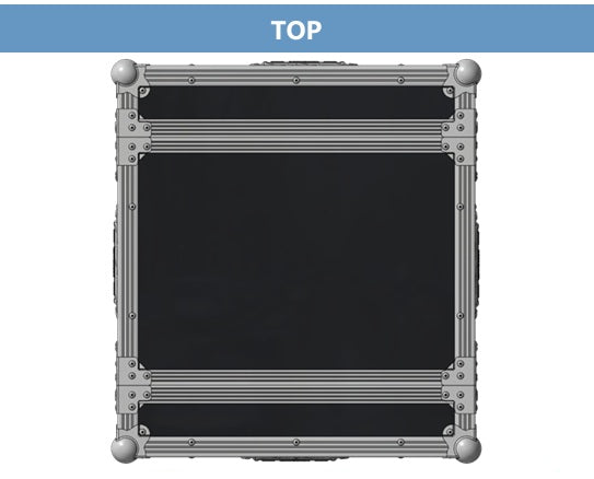 20U 19" Racking Flight Case - VME-R20 view 8
