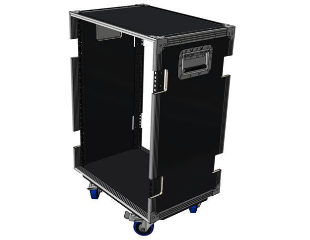 17U 19" Racking Flight Case - VME-R17 view 2
