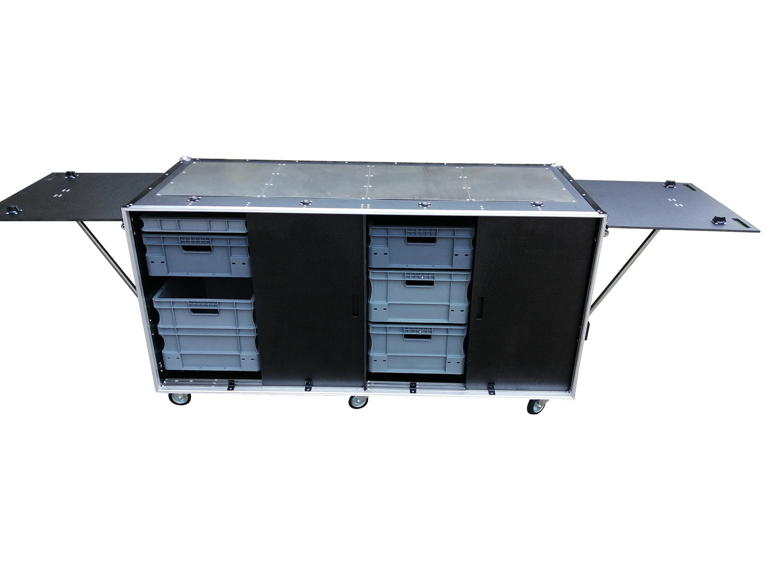 "Trailer" Flight Case Roll Cabinet With Tyre Rack VME-Kit6 view 7