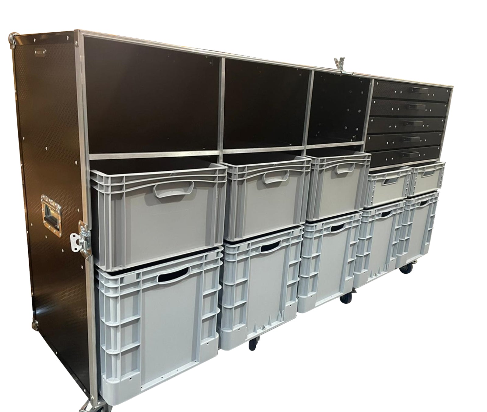 VMEP XL Euro Container Case With 5 Draws on Runners - VME-EC4 view 3