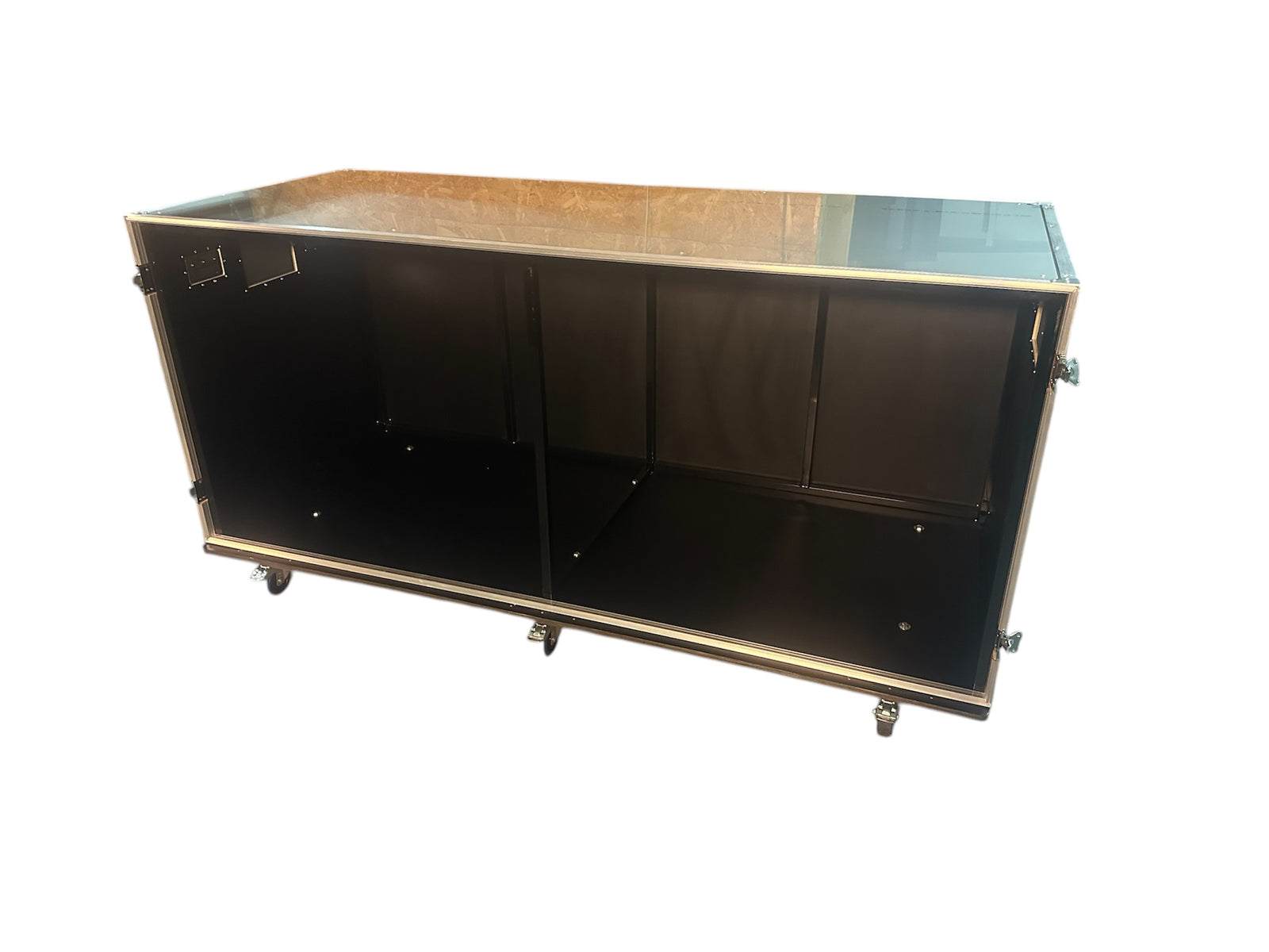 Large Freight Case With Integral Steel Framework& Stainless Top - VME-Custom12