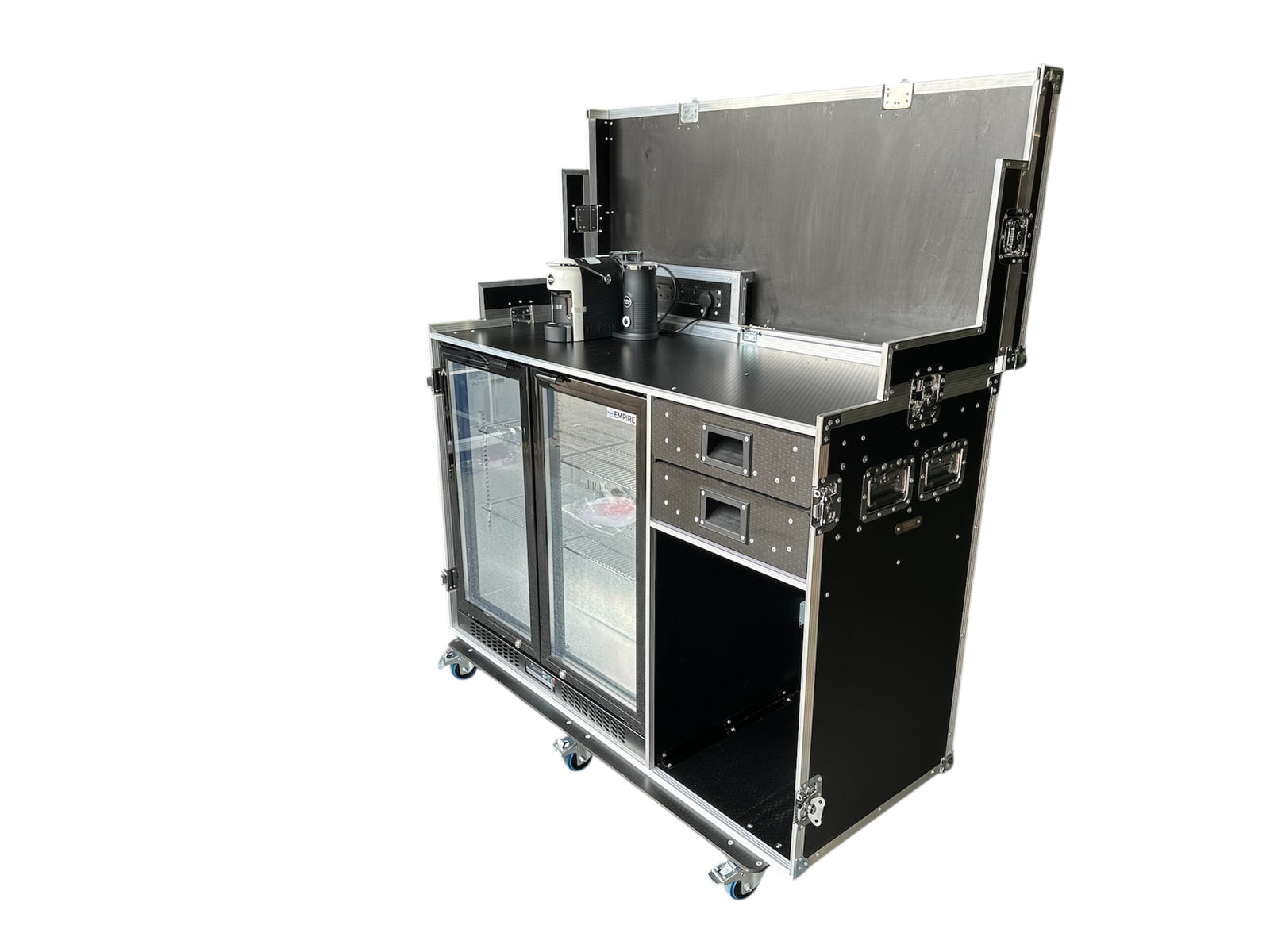 Hospitality Case With Large Fridge & Coffee Machine - VME-HC29 view 3