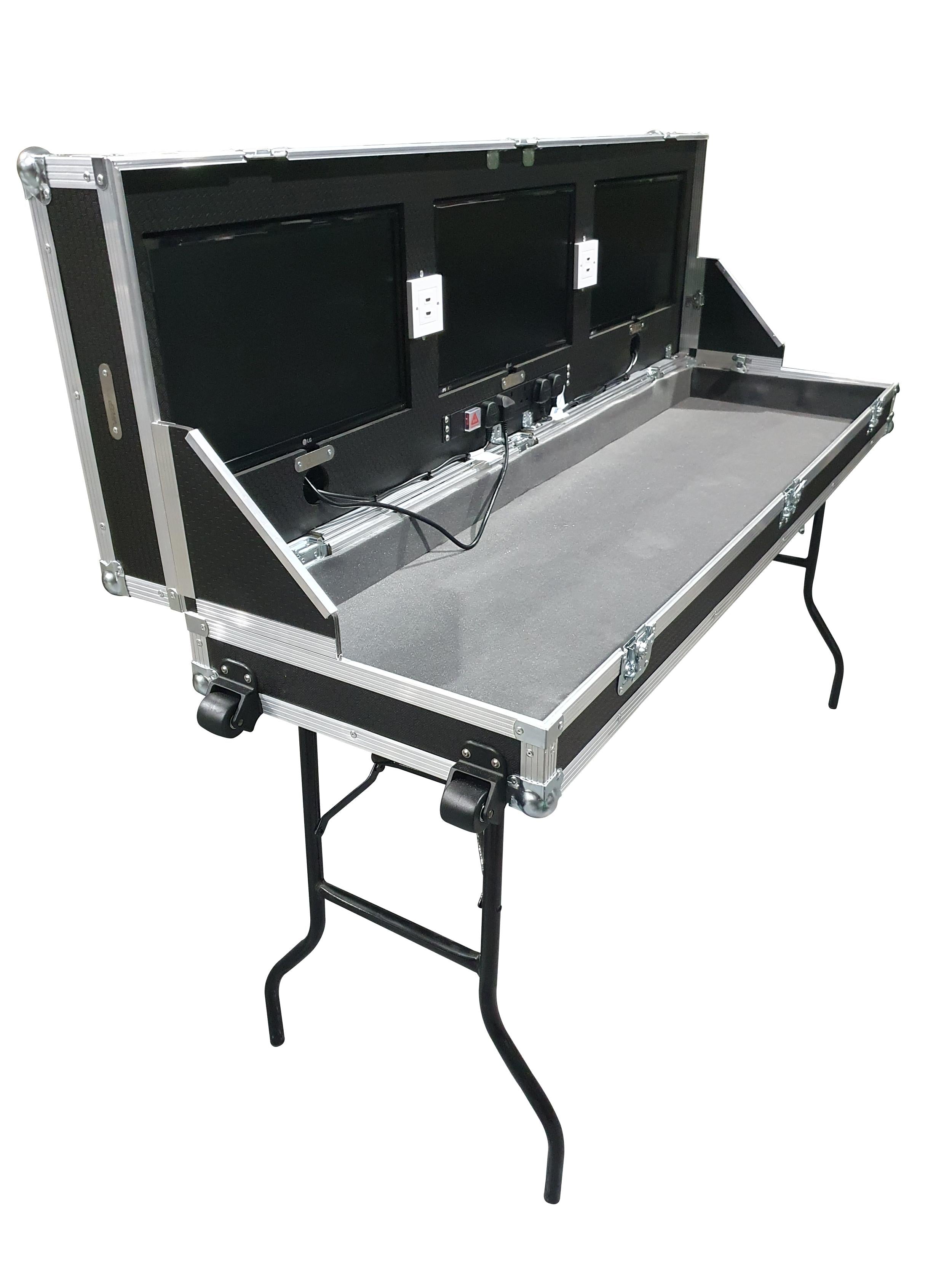 3 x 22" Smart TV Suit Case Data Case - VME-Data14