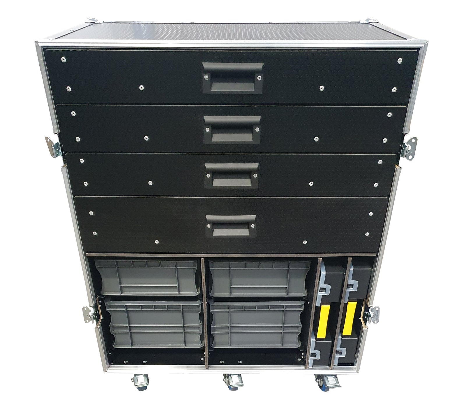 Toolbox & Stanley Fatmax/ Euro Container Flight Case Kit.