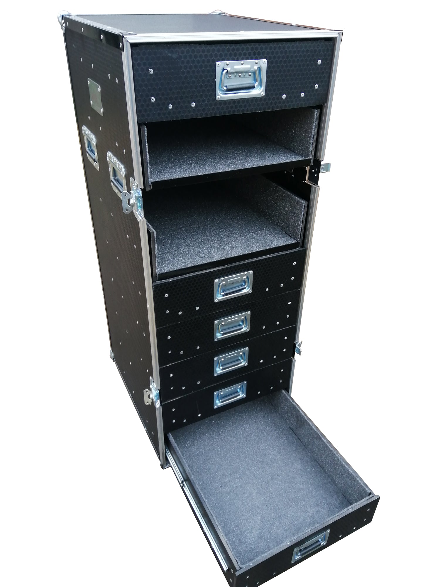 Computer Cabinet With Draw Runners & Multiblock - VME-Data8