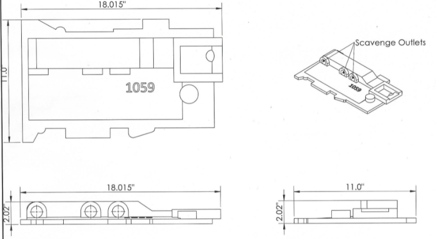 ARE Ford Duratec V6 Noble Dry Sump Kit view 2