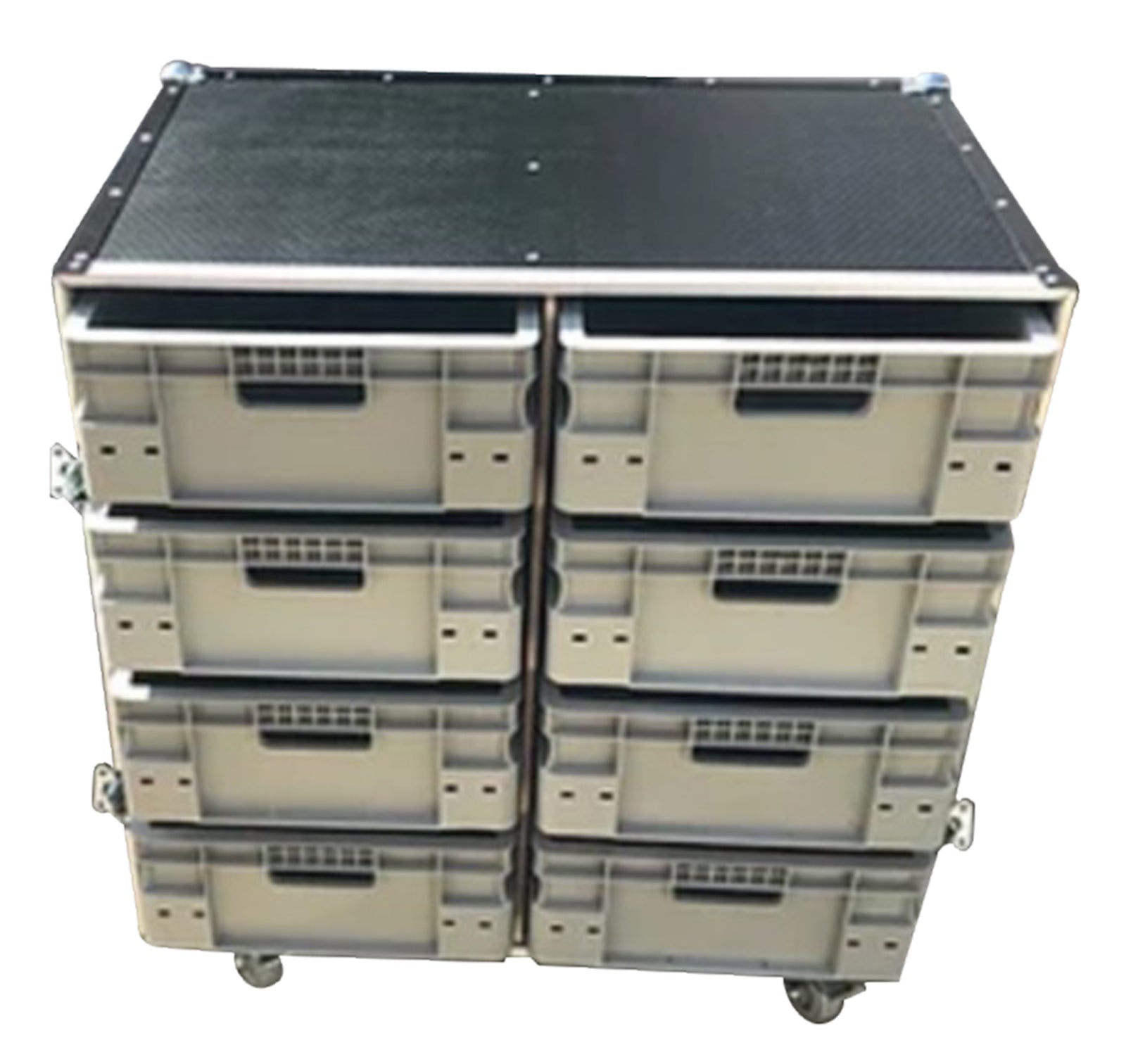 Roll Cabinet - 8 Drawer x 2 (single piece front cover)