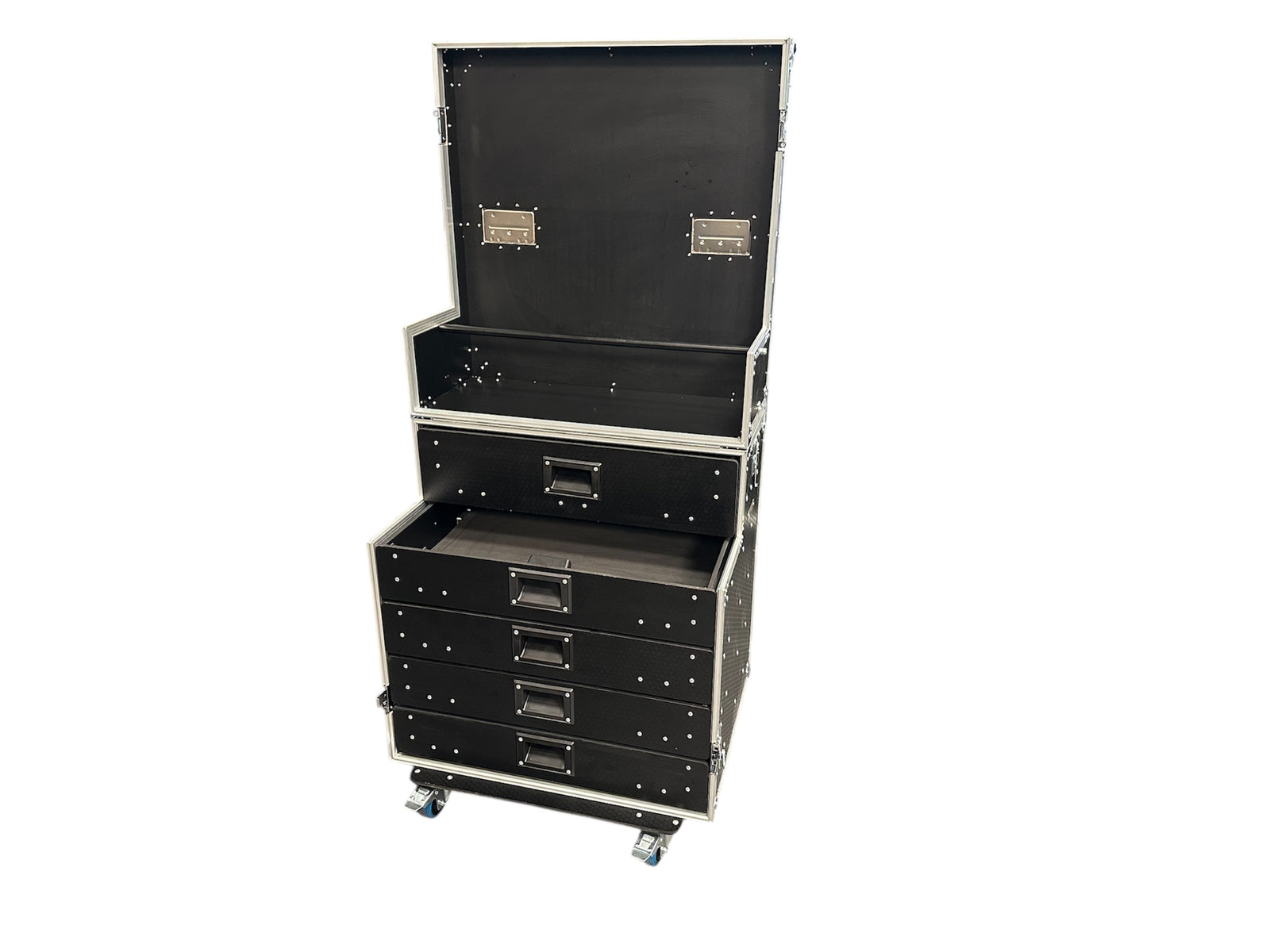 Radio Headset Flight Case - VME-Draw8
