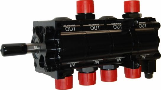 4 Stage Side Mount Scavenge Pump With Regulator