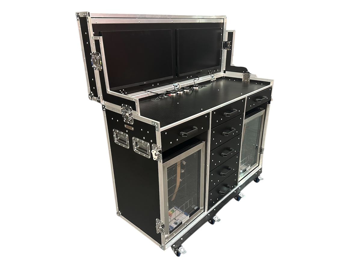 2 x 27" Smart TV Data / Hospitality Case - VME-Data33 view 2