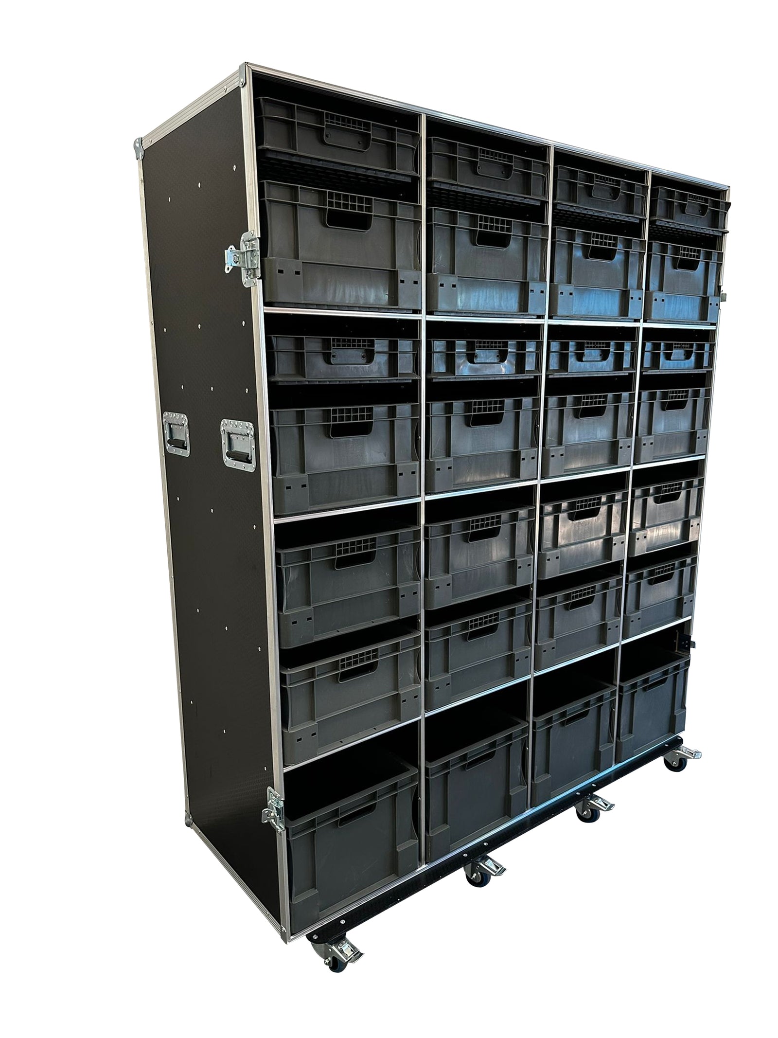 Extra Large Euro Container Flight Case 28 Boxes VME-EC35