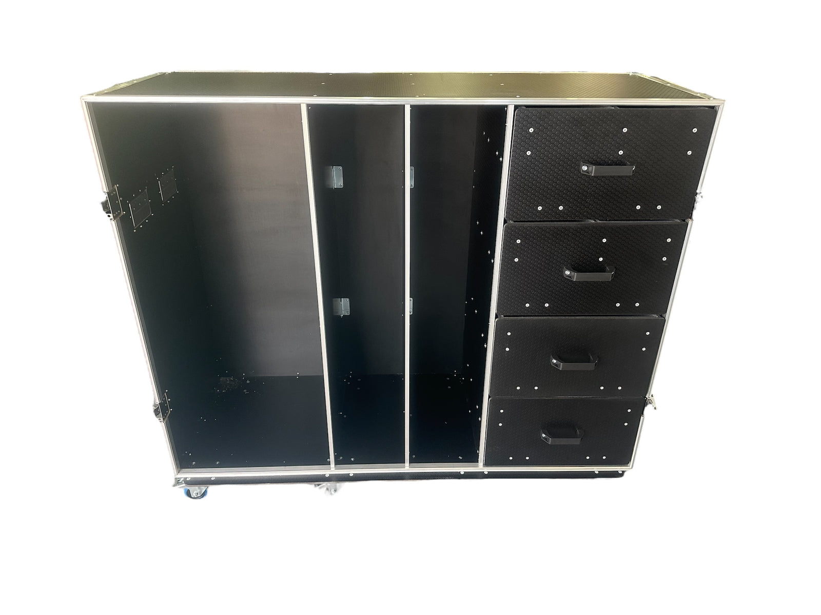Air Jack Stand, Skate & Krontec Bottle Trolley Storage Flight Case - VME-AJF7