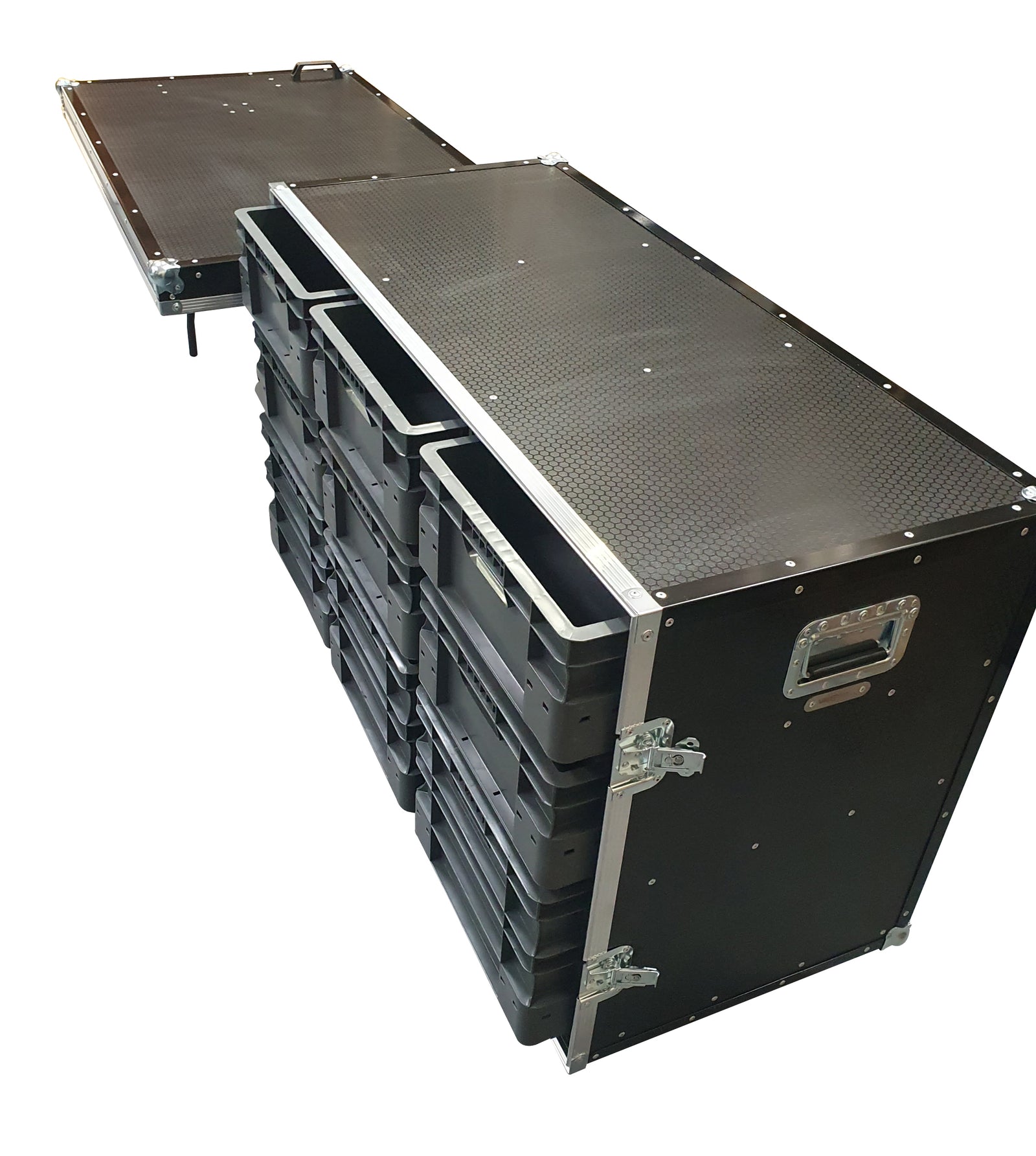 3x3 Flight Case With Cover / Table VME-EC21 view 2