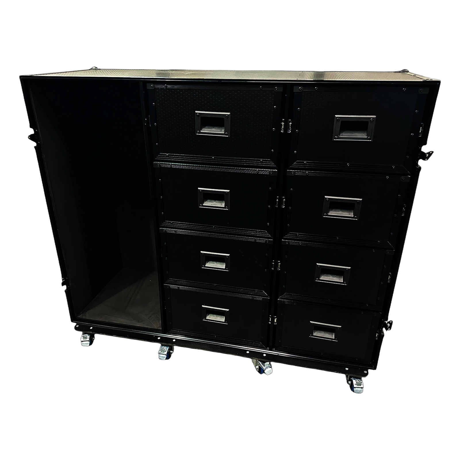 Air Jack Skate, Stand & Air Bottle Trolley Flight Case VME-AJF1B