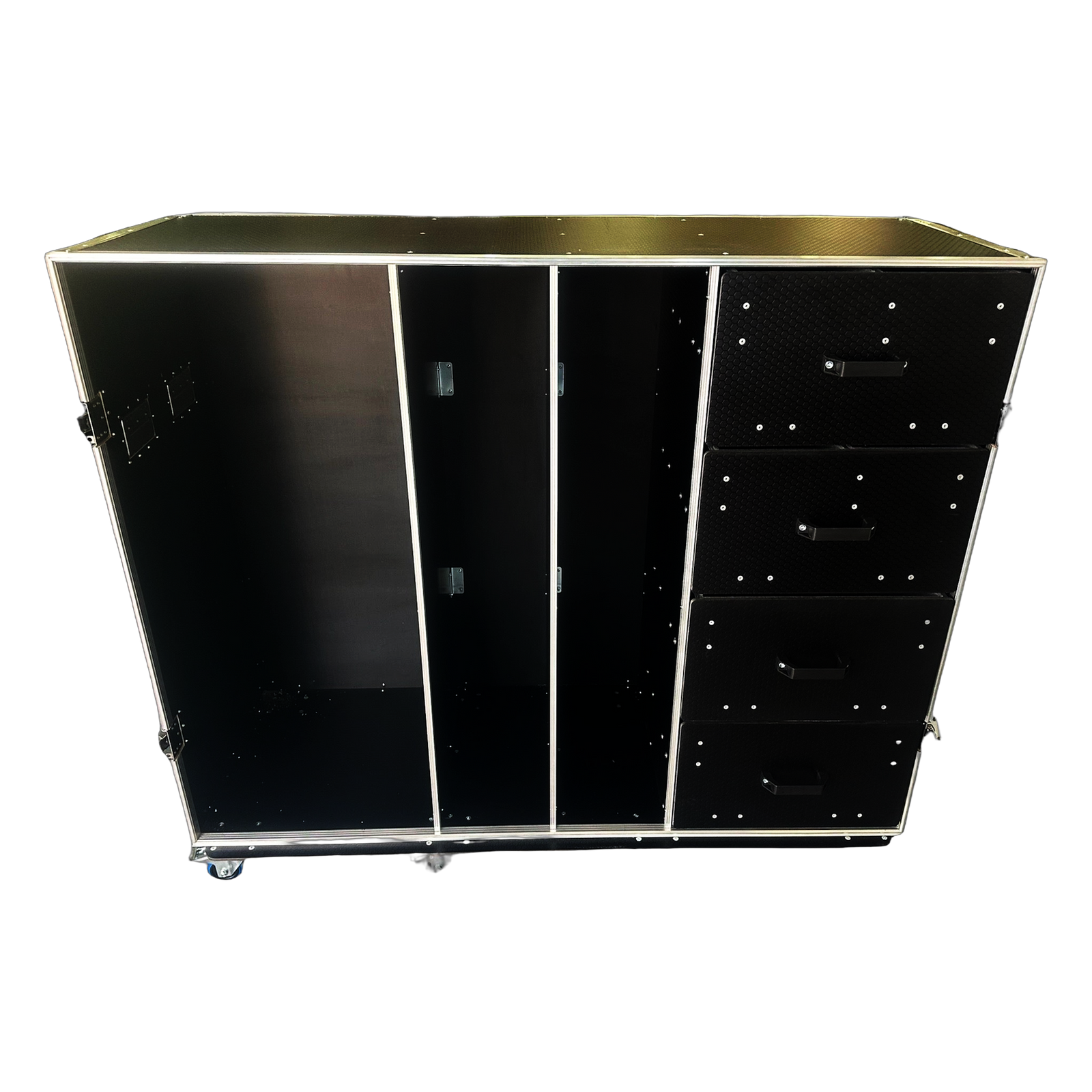 Air Jack Stand, Skate & Krontec Bottle Trolley Storage Flight Case - VME-AJF7