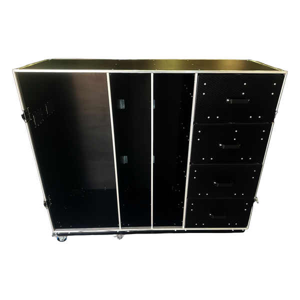 Air Jack Stand, Skate & Krontec Bottle Trolley Storage Flight Case - VME-AJF7