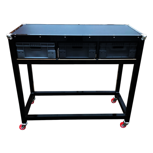 Aluminium Tyre Rack With Removable Boxes