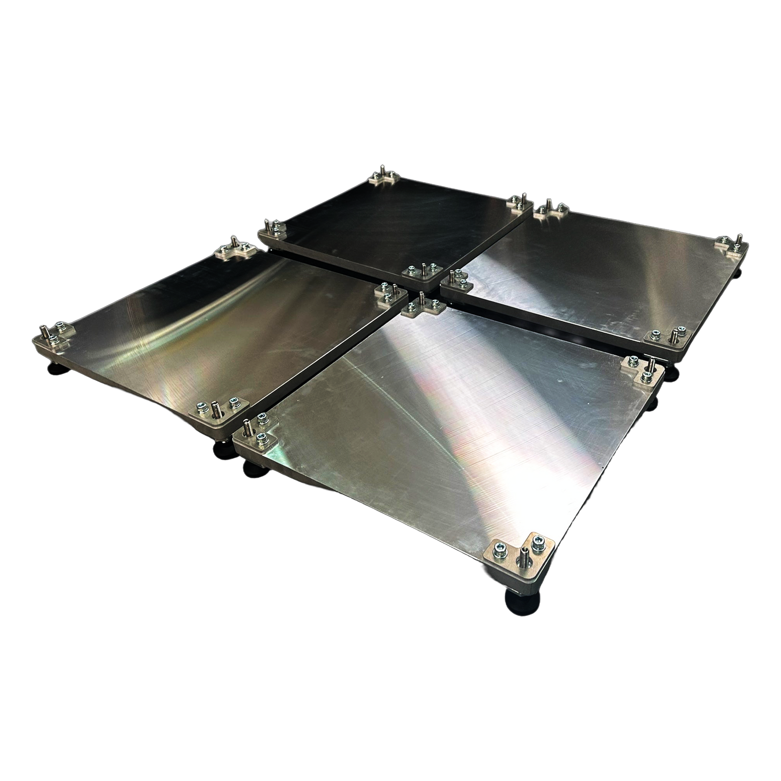 Billet Aluminum Pad Levellers - 15x15" Scales