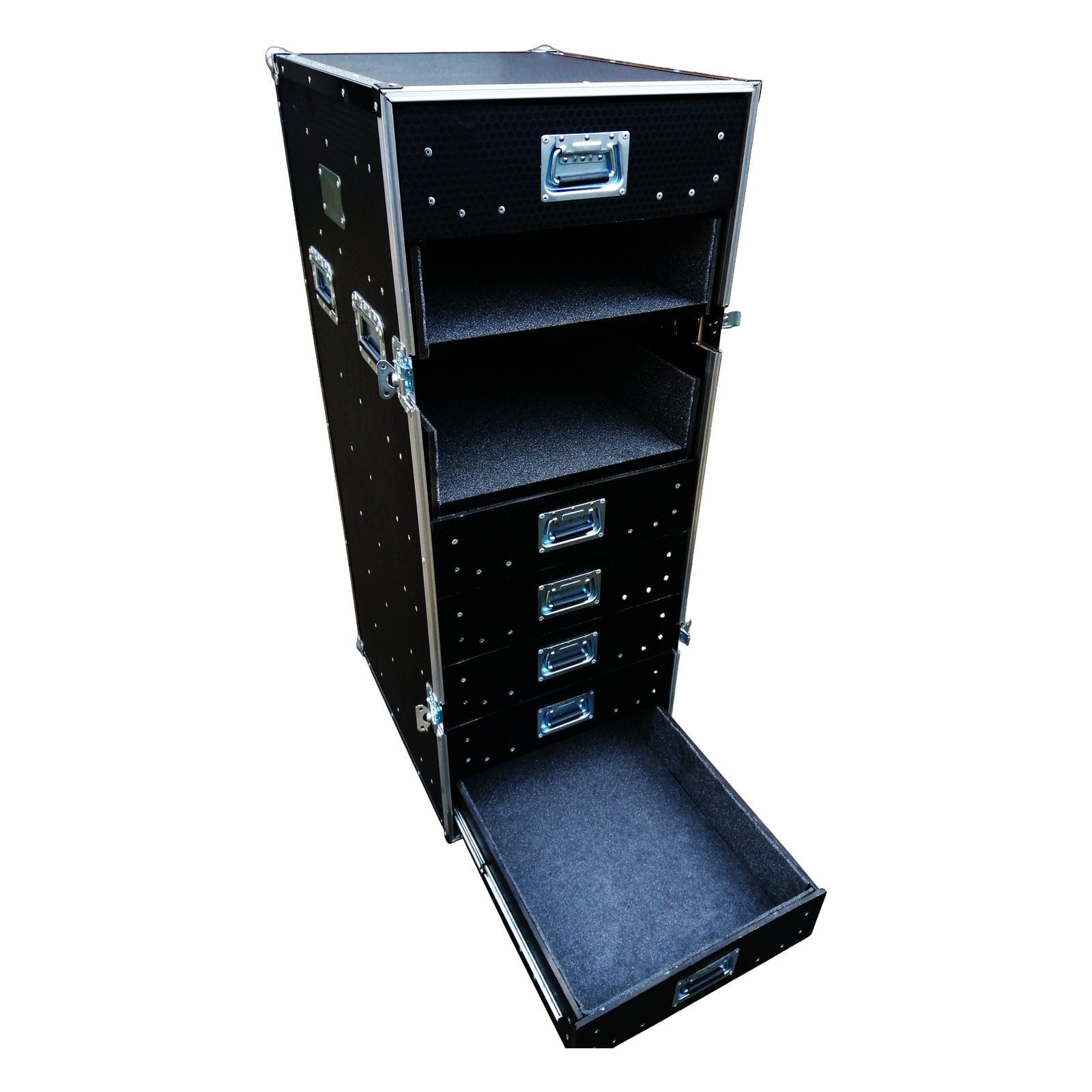 Computer Cabinet With Draw Runners & Multiblock - VME-Data8
