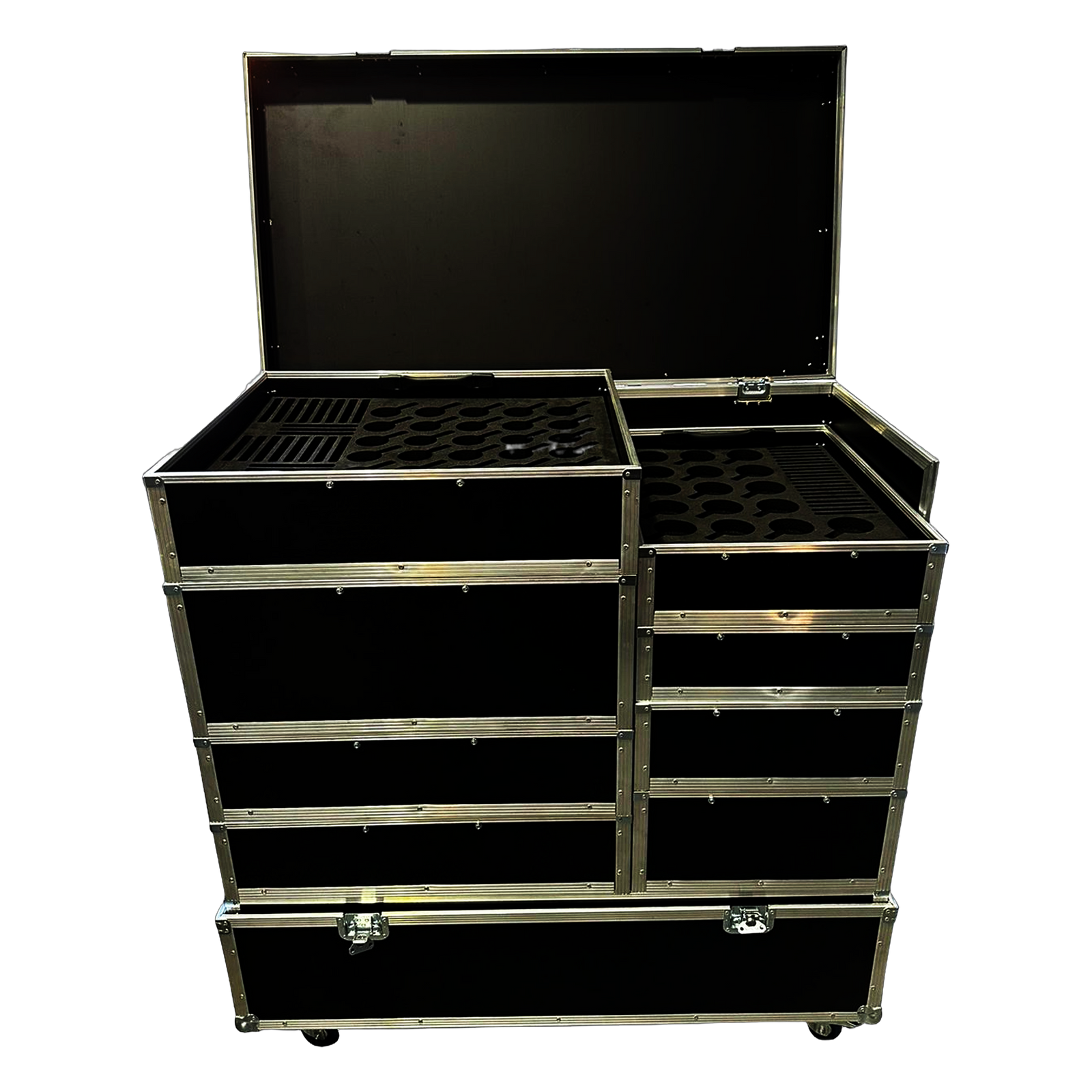 Crockery Flight Case Kit With Removable Boxes VME-HC14